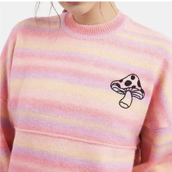 Spirit Jersey Mushroom Knit Sweater - New with Tags! - Picture 2 of 9